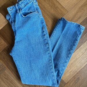 Aritzia Denim Forum Rowan Hi Rise Curve Fit Straight Jeans